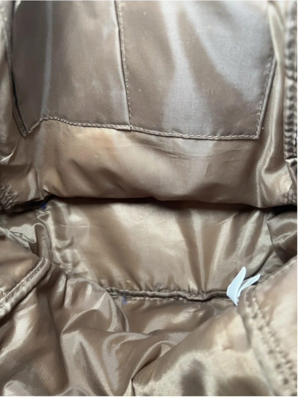 American Eagle Outfitters Brown Faux Leather Backpack Bag Vintage Y2K